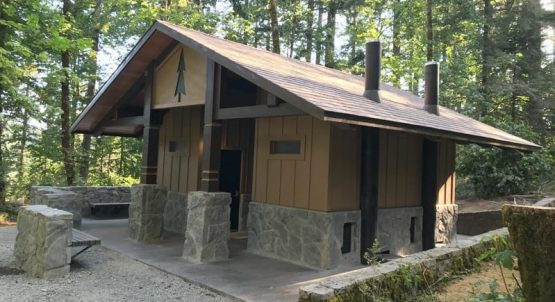 US Forest Service Historical Park Restroom Building