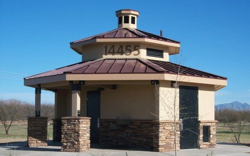 Large Landmark Octagon Restroom