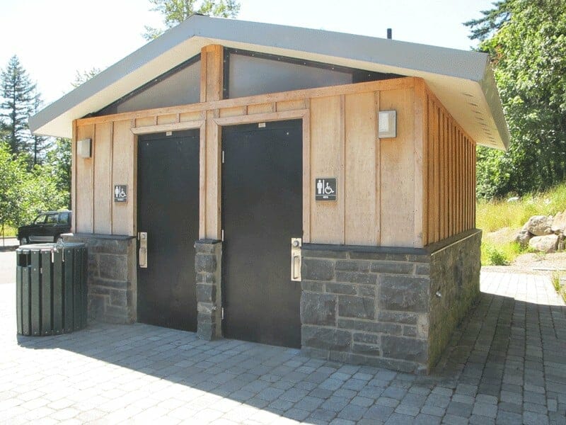 Small Shower Building for Campground Setting