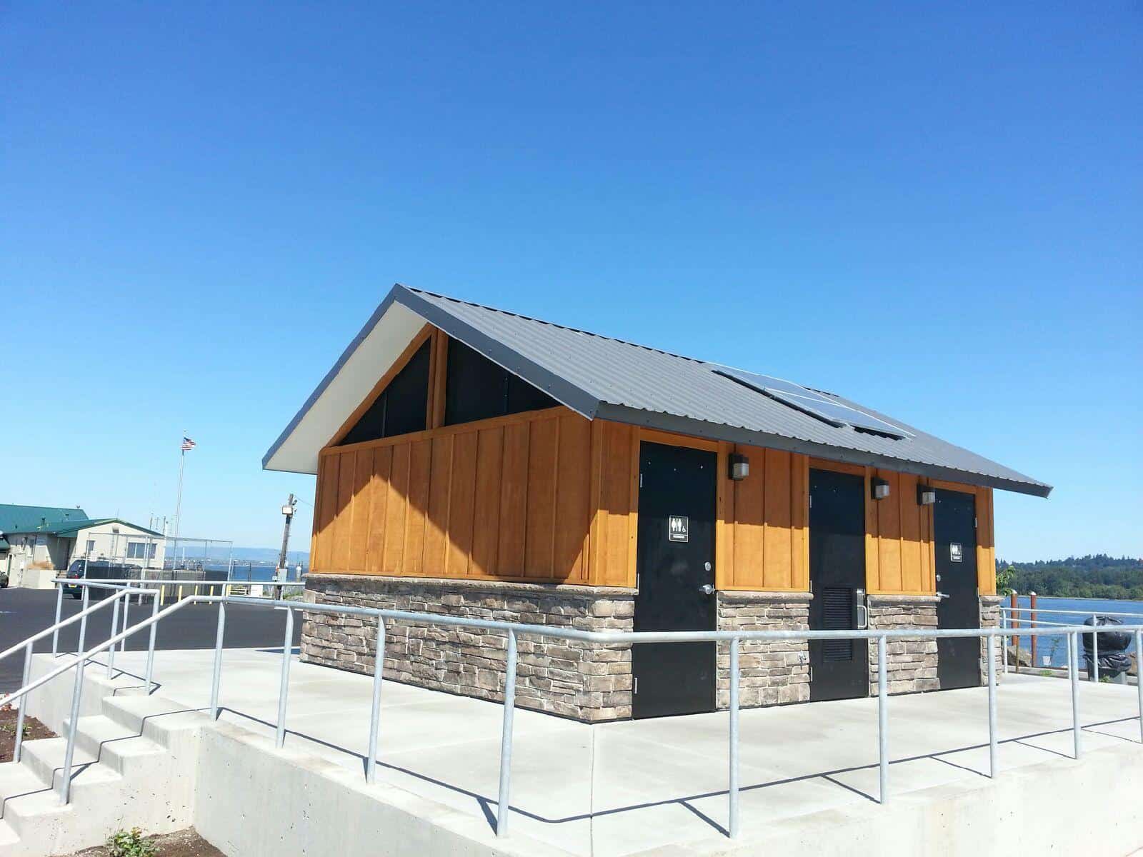 Five Room Boat Launch Restroom