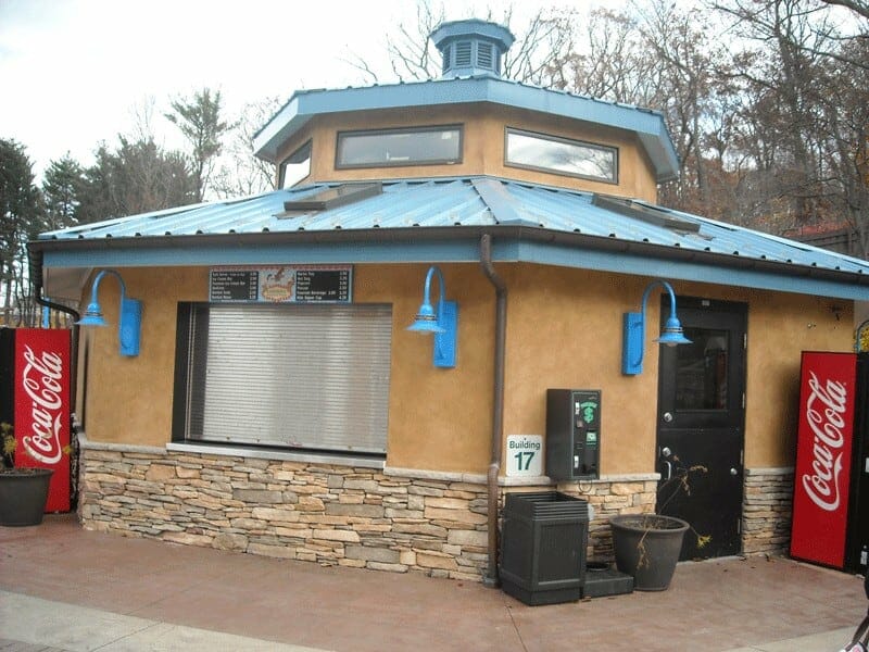 Unique Restroom Concession in Zoo