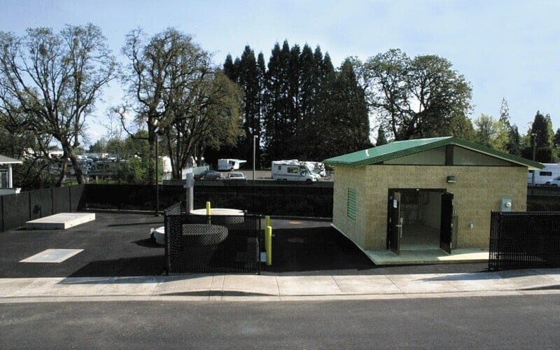 Custom Control Building with Ventilation System