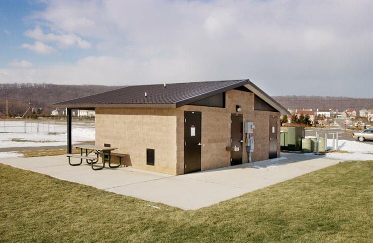 Custom Park Restroom and Concession Building