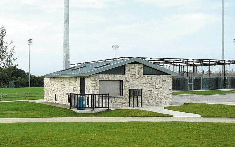 Custom restroom and Small Concession Building