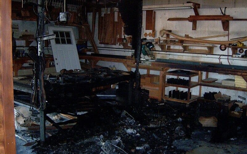 Damage From Fire