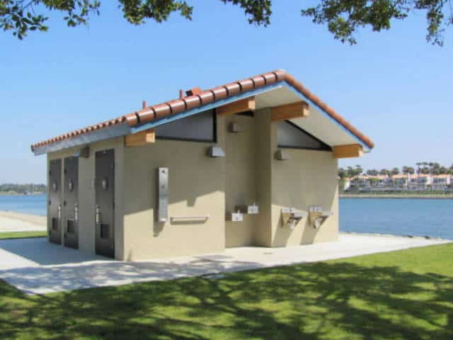 External Shower on Beach