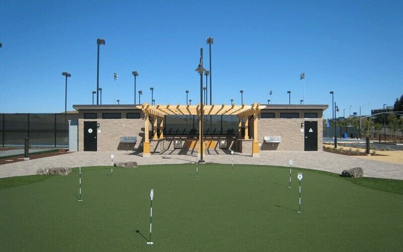 Sports Park with Community Building