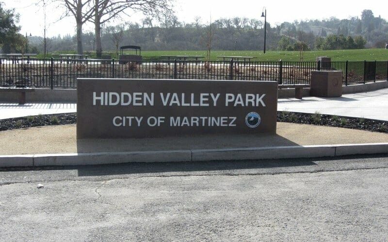 Hidden Valley Park Sign