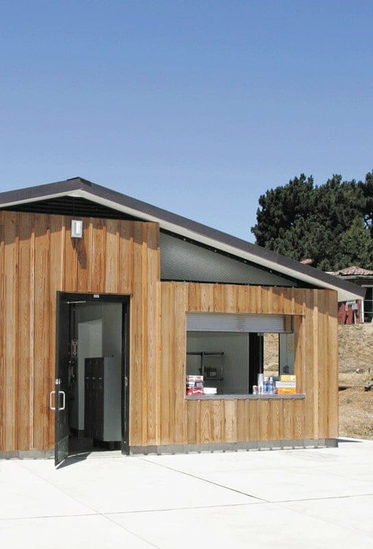 Large Concession Building with Restroom