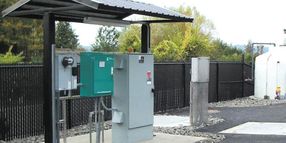 Steel Frame Two Post Shelter