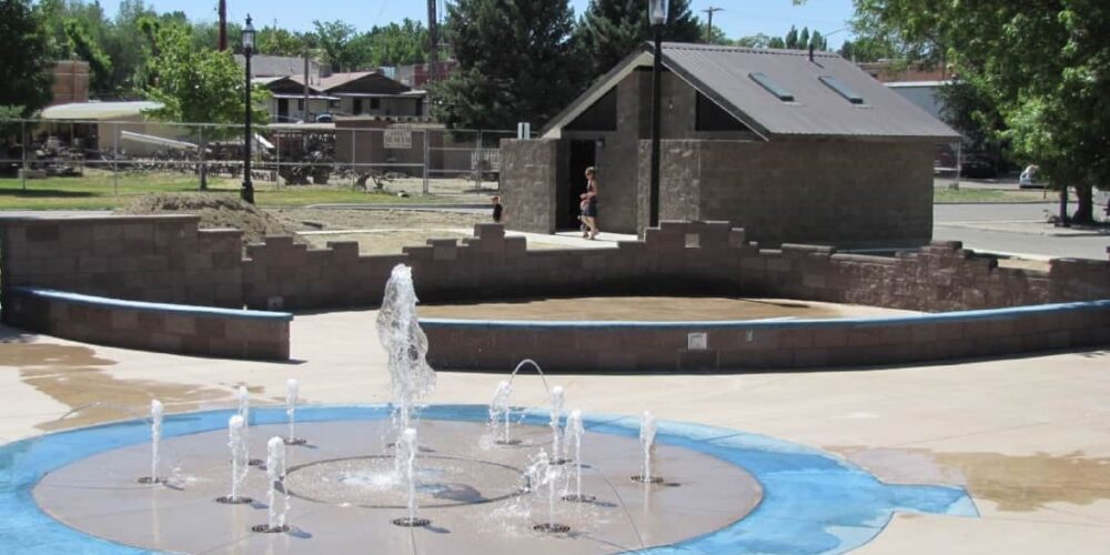 Restroom Facility with Splash Pad
