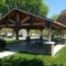 Large Dimensional Lumber Shelter for Campground Day Use Area
