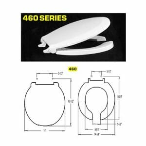 Polypropylene Toilet Seat and Lid