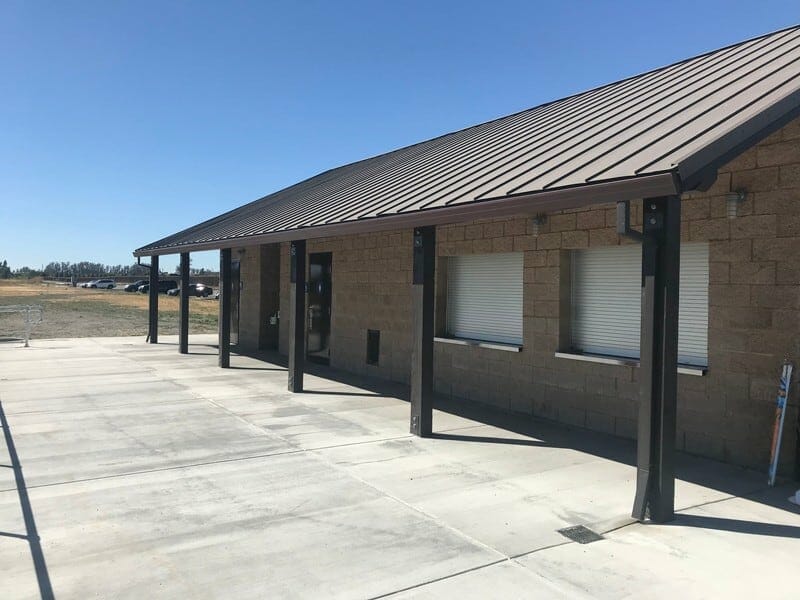 Large Concession and REstroom Building Designed for High Foot Traffic