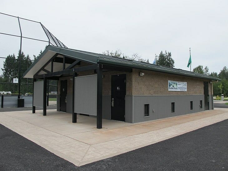 Affordable Sports Park Restroom Building