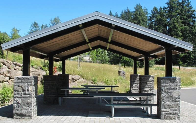 Steel Post Pavilion