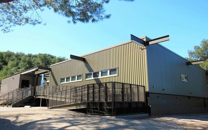 The Front of the UCLA Stunt Ranch Center