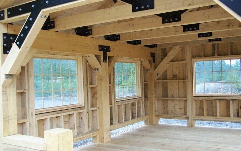 Structures Designed to Match an Old Mining Camp