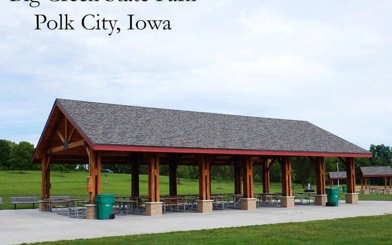 Large Timber Post Pavilion