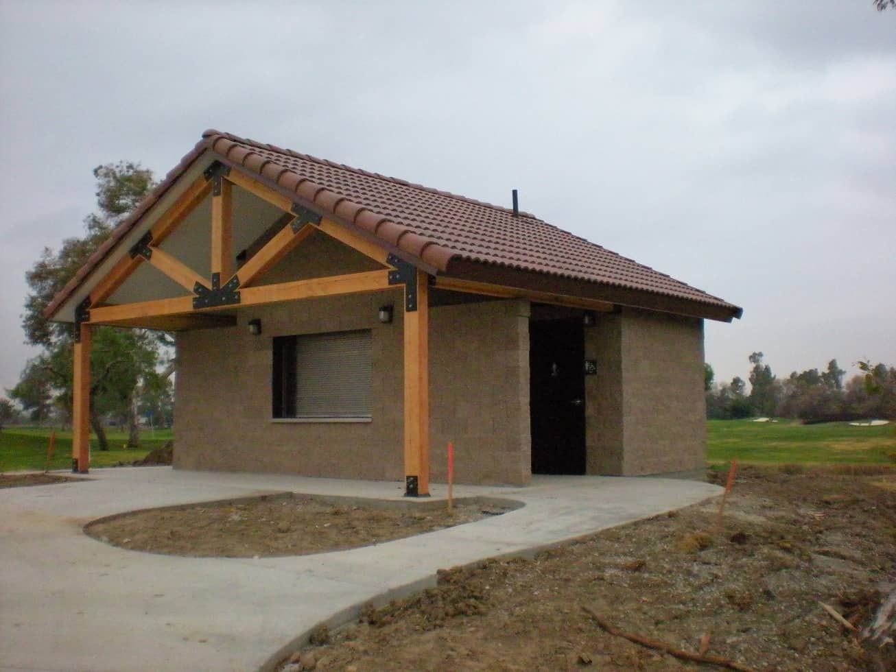 Restroom and Concession at Golf Course in Livermore CA Romtec Inc Restroom and Concession at Golf Course in Livermore CA Romtec Inc