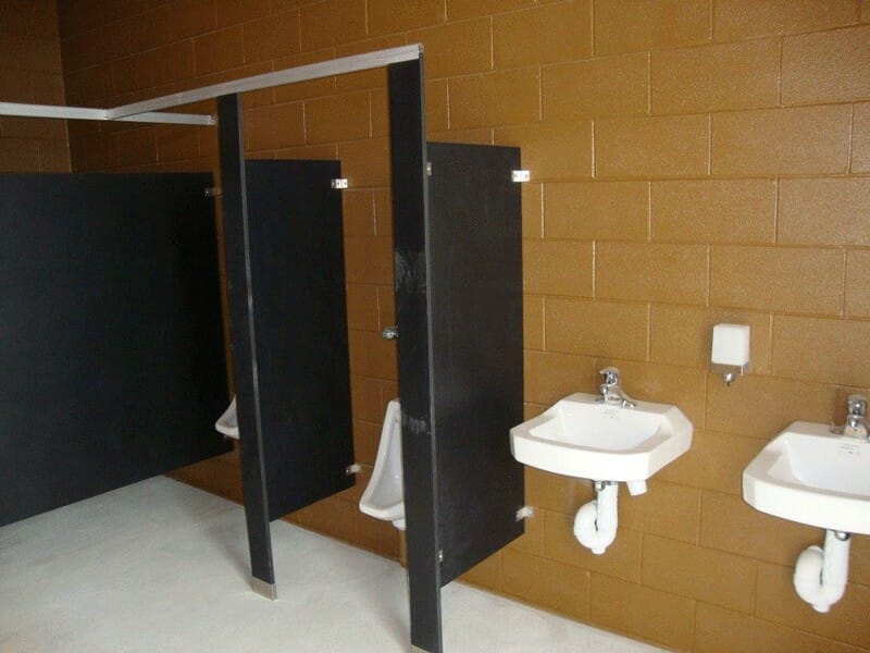 Painted CMU Block Interior