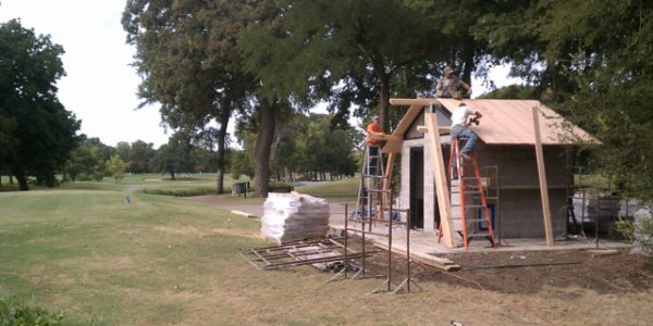 Compact Two Room Restroom Installation