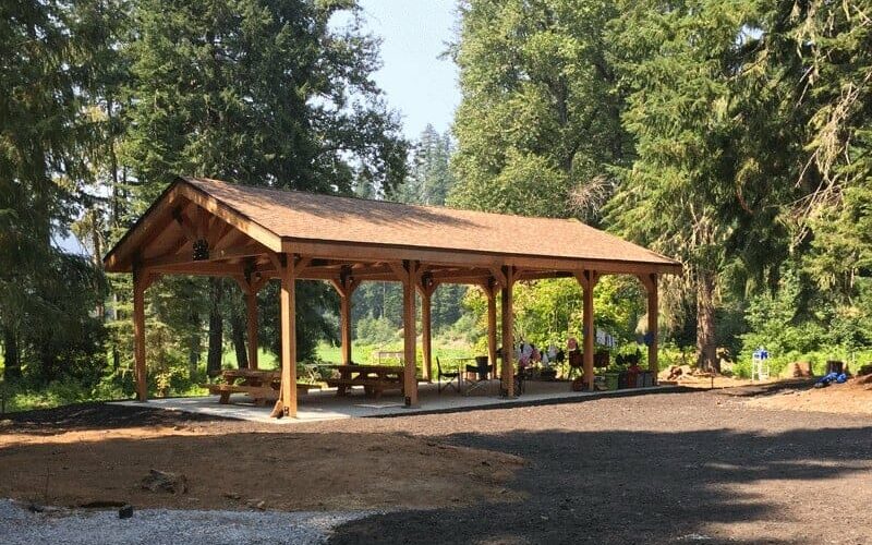 Timber Pavilion Purchased Through Public Procurement