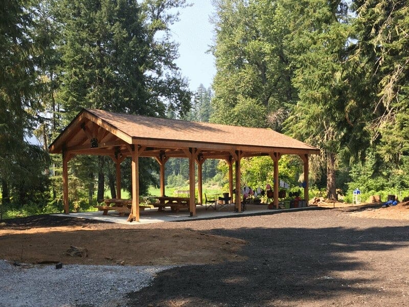 Timber Pavilion Purchased Through Public Procurement