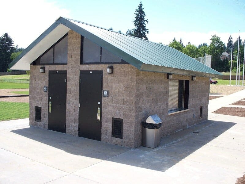 Concrete Restroom and Concession at Sports Complex