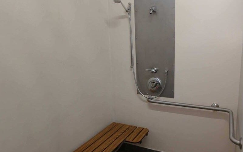 Shower Panel Designed for ADA Accessibility