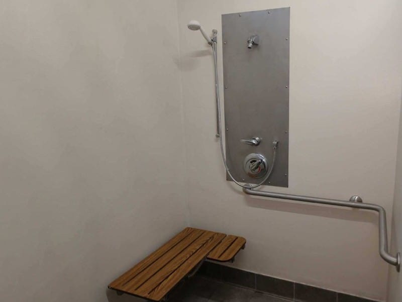 Shower Panel Designed for ADA Accessibility