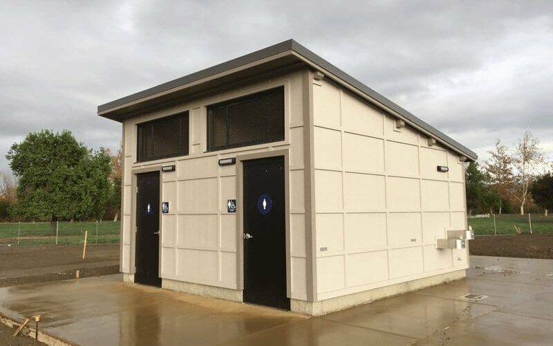 Accessible Single Pitch Restroom