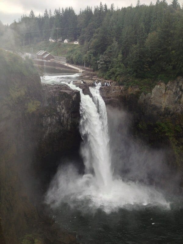 Snoqualmie Falls in The City of Snoqualmie Washington