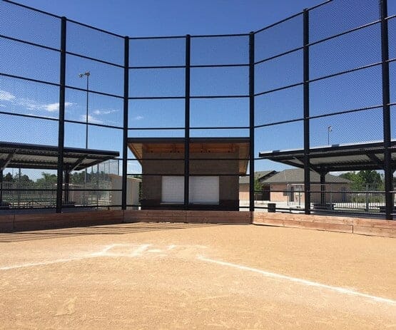 Score Booth for Score Keeping at Softball Complex