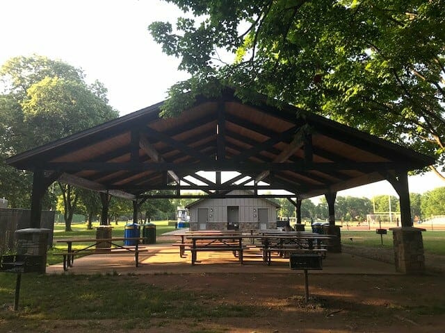 One of Two new Pavilions for this Historical Park in New Jersey