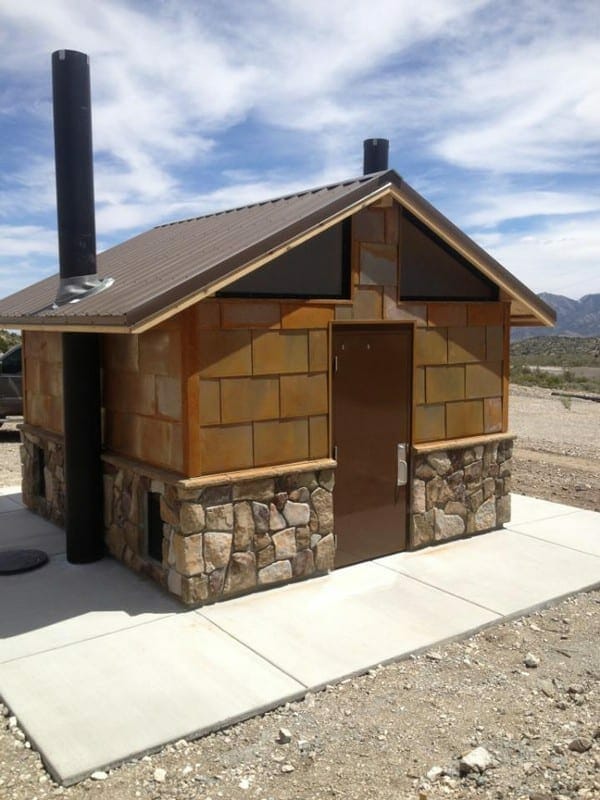 Three Room Waterless Restroom