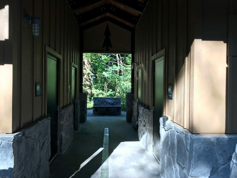Federal Campground Waterless Restroom with Board and Batten Exterior