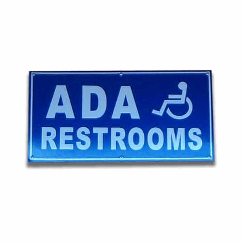 ADA Compliant Restroom Signage