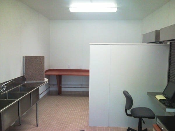 Custom Concession and Office Combination Room