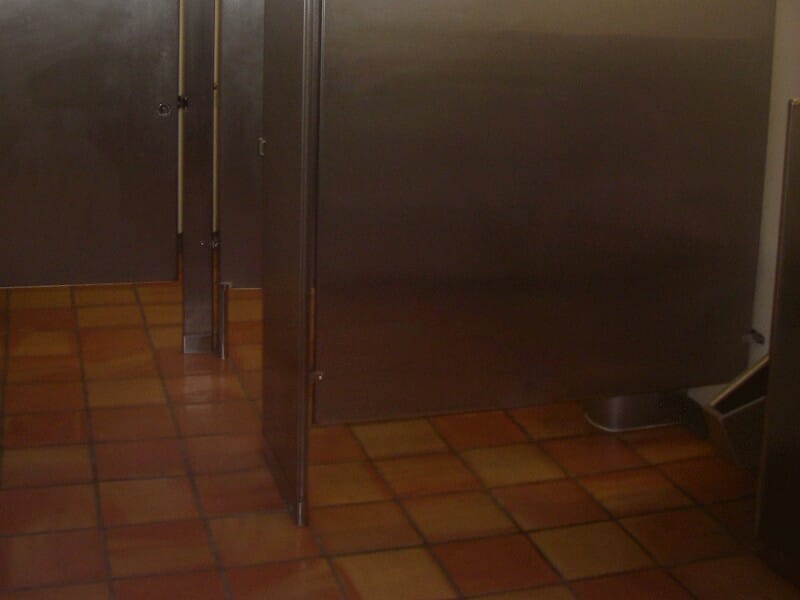 Custom Tile Floor in Bathroom