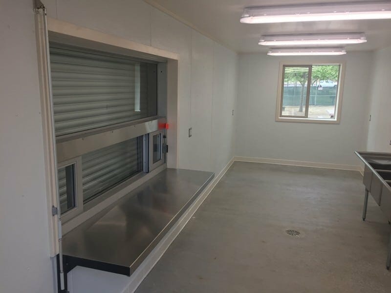 Stainless Steel Concession Stand