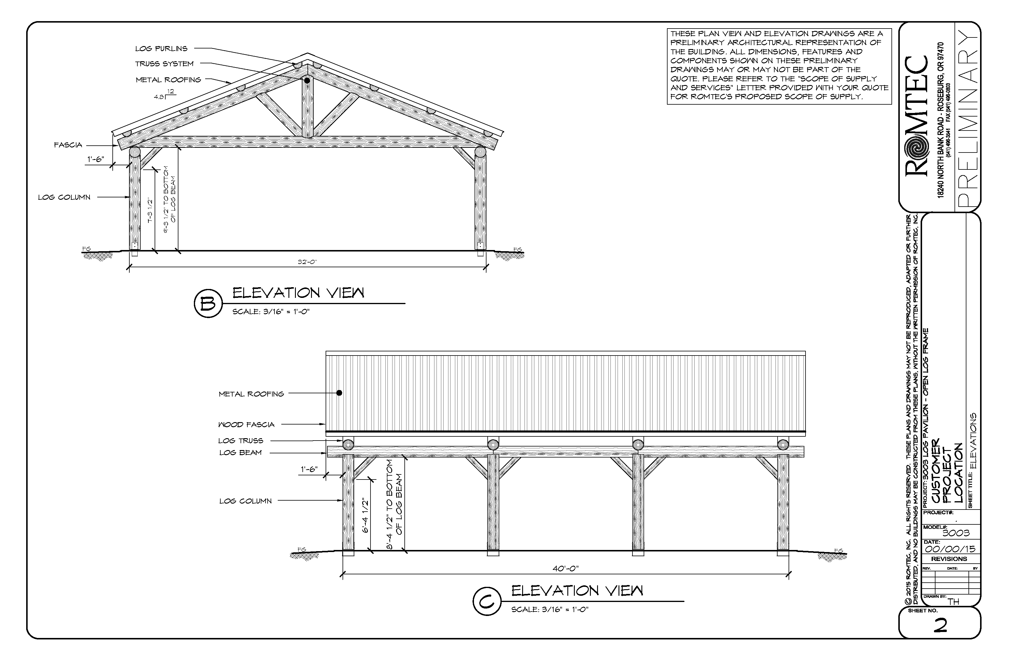 Floor Plan for an Extra Large Log Shelter