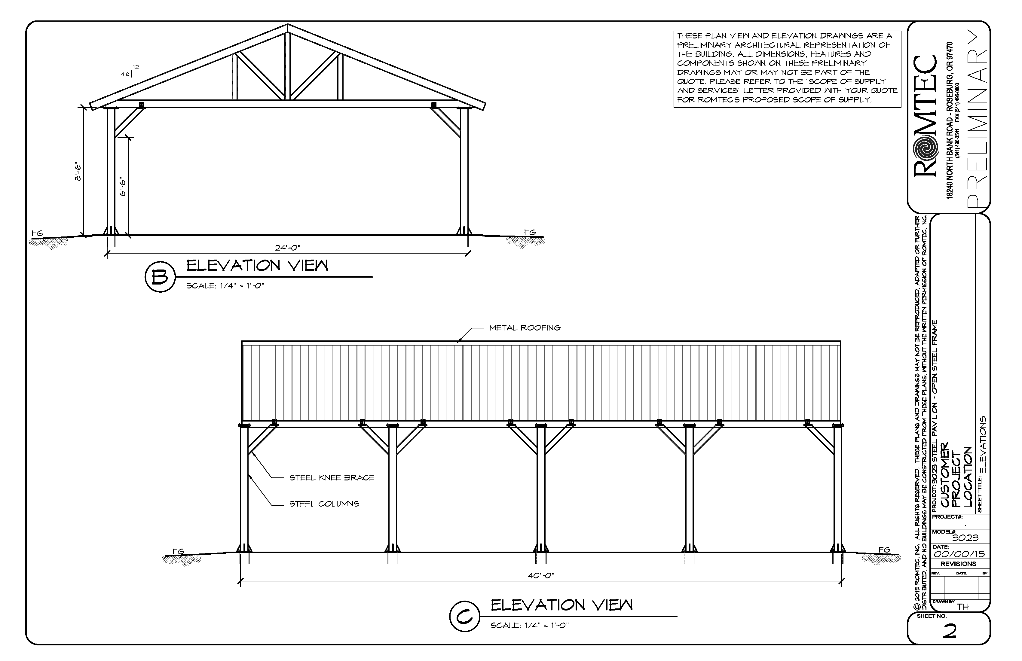 Floor Plan for Extra Large Steel Shelter