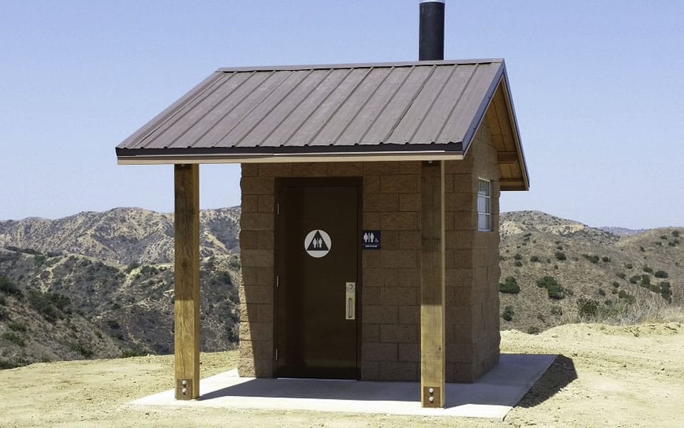 Site Built Single User Waterless Restroom