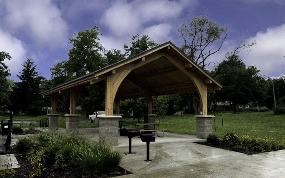 Custom Pavilion for Picnic Area