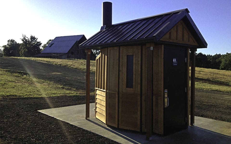 Farmhouse Outhouse Waterless