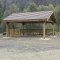 Medium Wood Shelter for Campgrounds