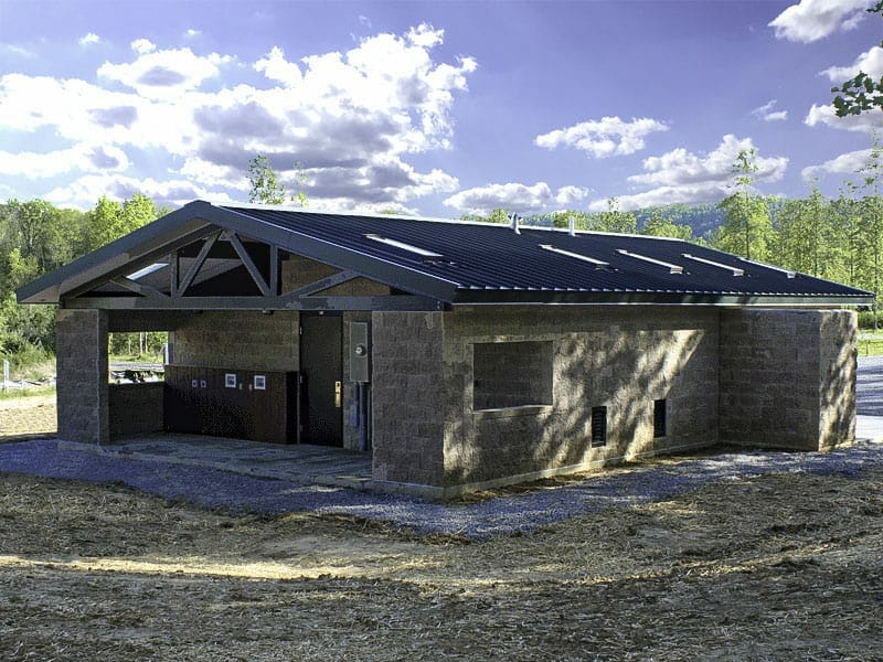 medium-shower-restroom-with-laundry-and-maintenance-area Medium Shower Building with Laundry Room and Restrooms