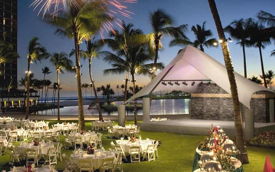 Extra Large Open Air Amphitheater with Changing Room