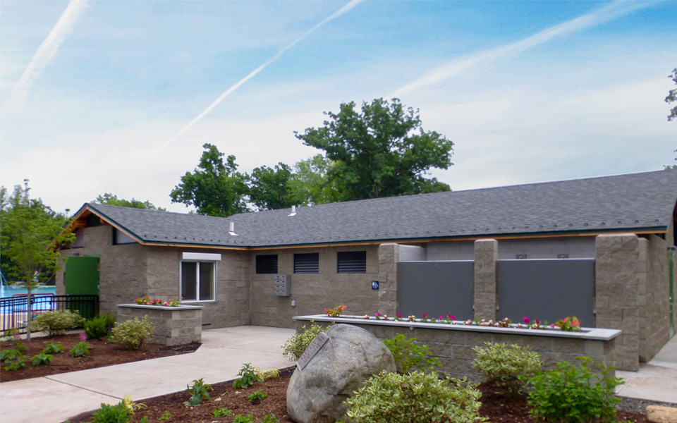 Community Building with Lifeguard Room